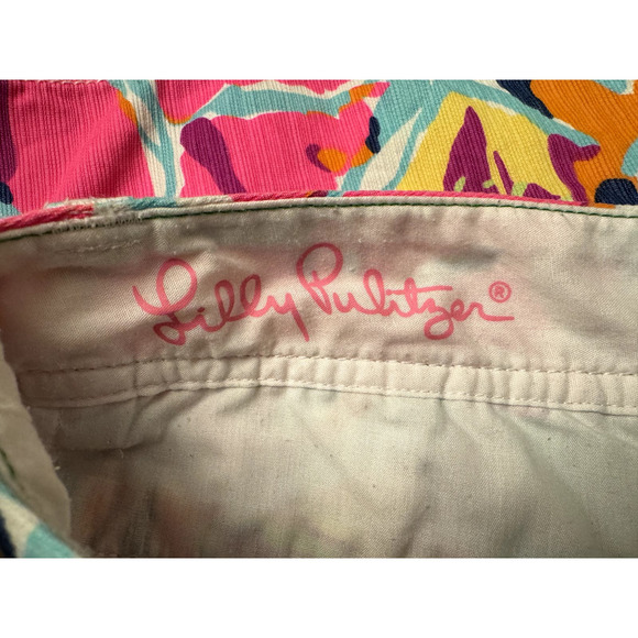 Lilly Pulitzer The Callahan shorts besame mucho women's 2 - Picture 3 of 5